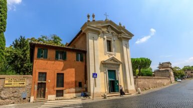 igreja domine quo vadis
