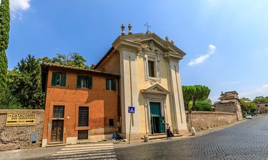 igreja domine quo vadis